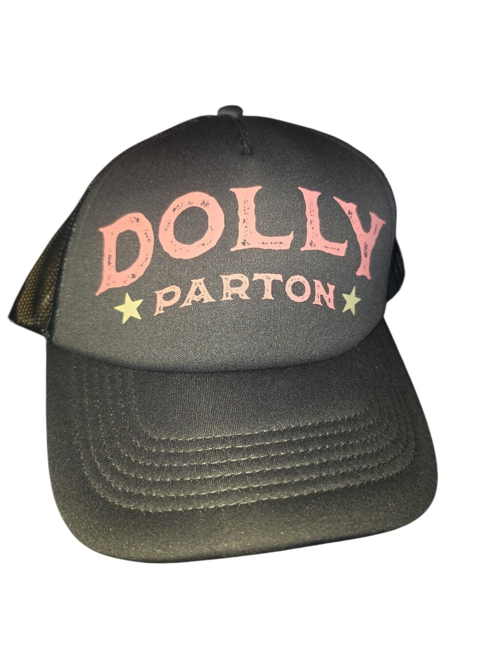 Navy Blue NWT  Adjustable Dolly Parton Snapback Trucker Hat